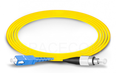 SPACECOM SC/UPC-FC/UPC 單模單纖光纖跳線-2.0mm LSZH