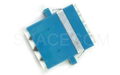 SPACECOM  LC單模四聯法蘭盤