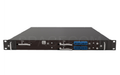 SPACECOM 8路40G/100G 1310nm SOA光纖放大器